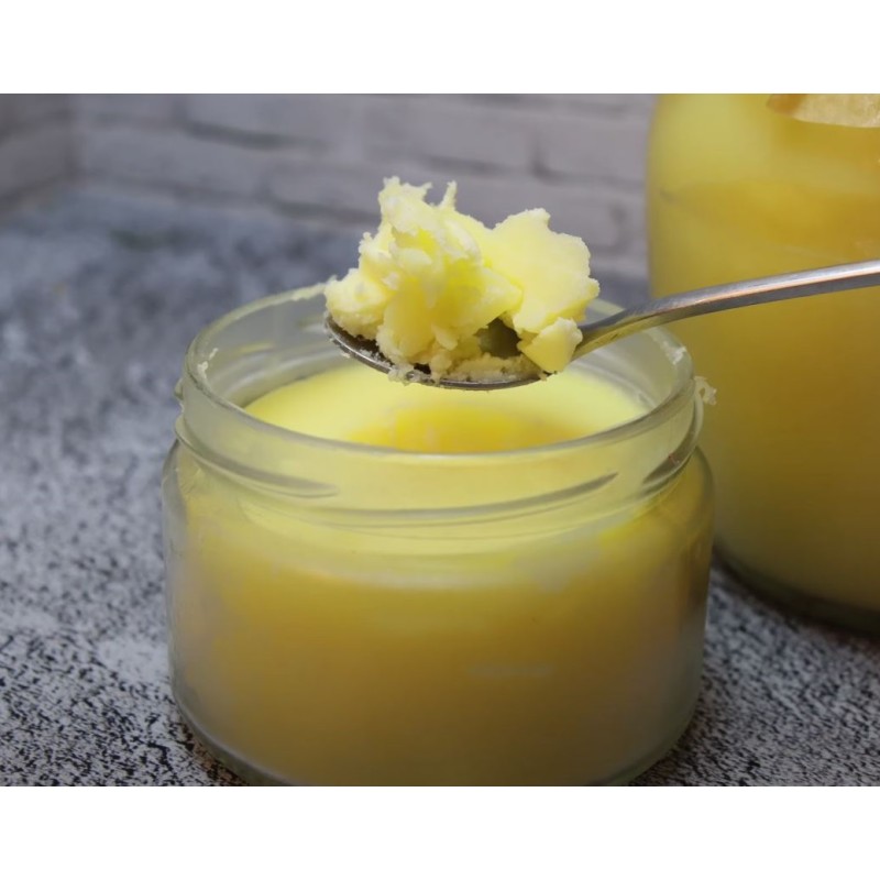 Ghee production - solid state