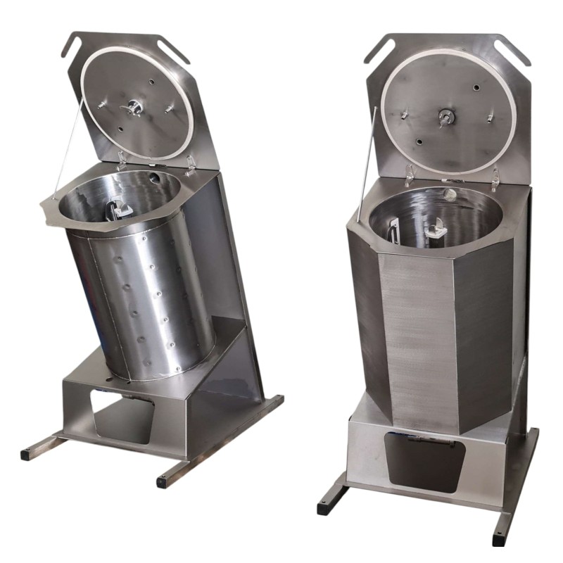 Vacuum cooking and mixing tank 100L