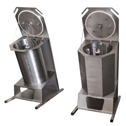 Vacuum cooking and mixing tank 100L