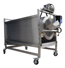 Industriële groentewasmachine