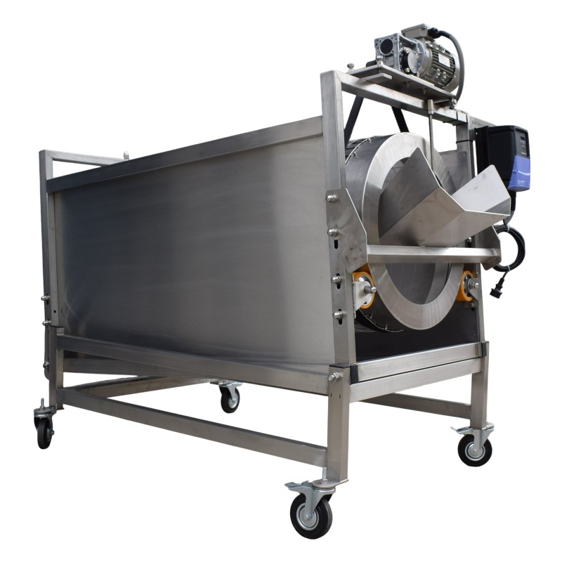 Industriële groentewasmachine