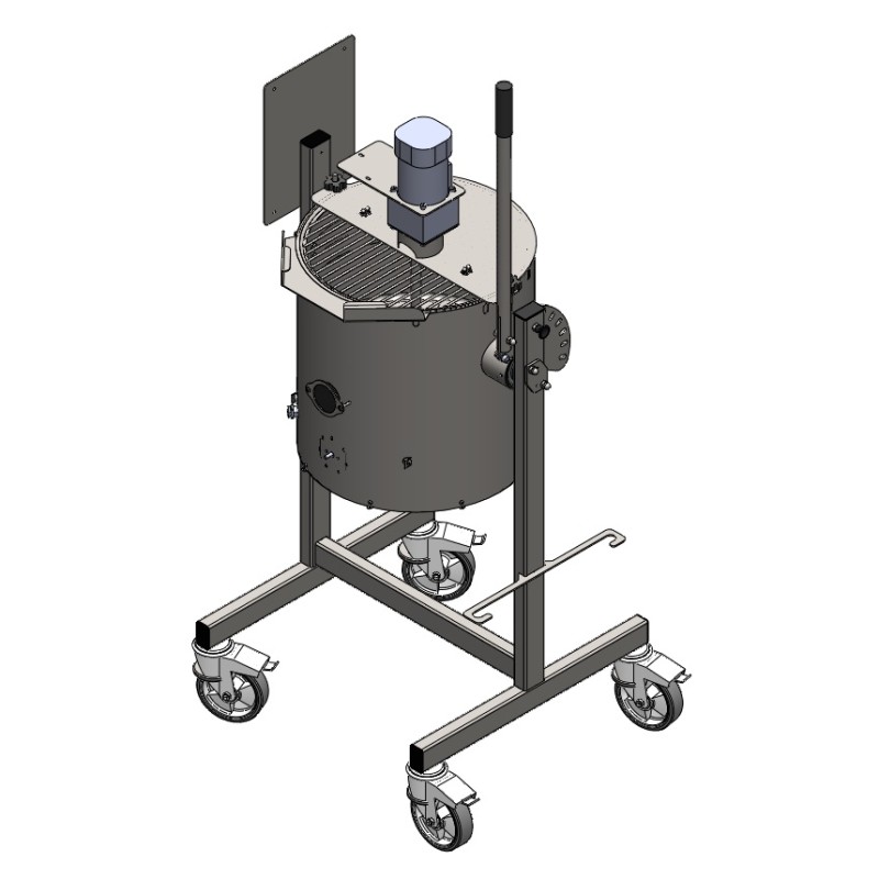 Universele kantelbare koekenpan 30 L