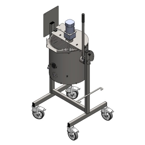 Universele kantelbare koekenpan 30 L