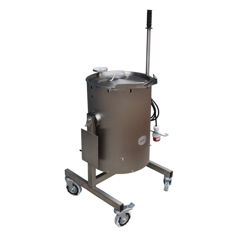 Friggitrice elettrica professionale da 50 L con cestello a rete
