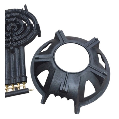 Gas cooker with 4 rings 15 kW