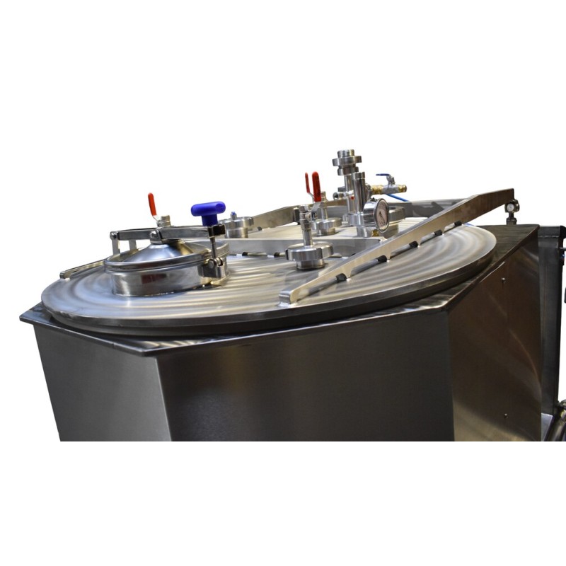Vacuum lid of the 300L homogenizer