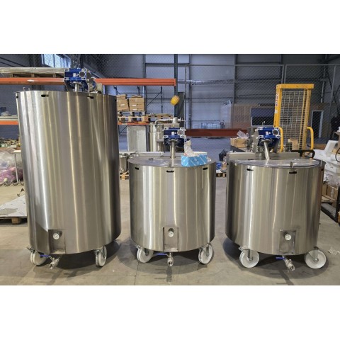 Honey homogenizer with a screw agitator, 500 - 1100 kg