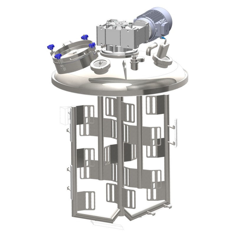 Вакуумный гомогенизирующий миксер VMU