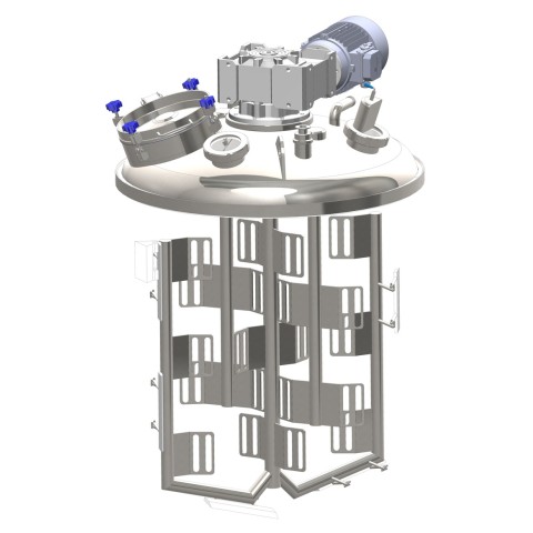 Vákuová homogenizačná miešačka VMU