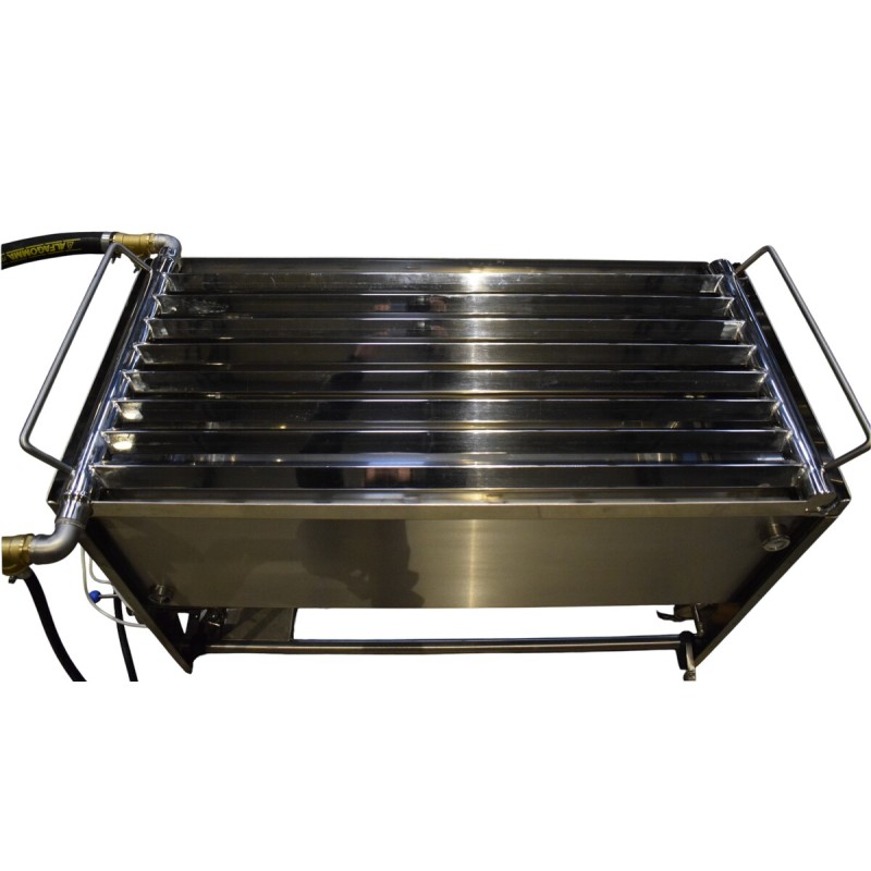 Fat melting system for big blocks