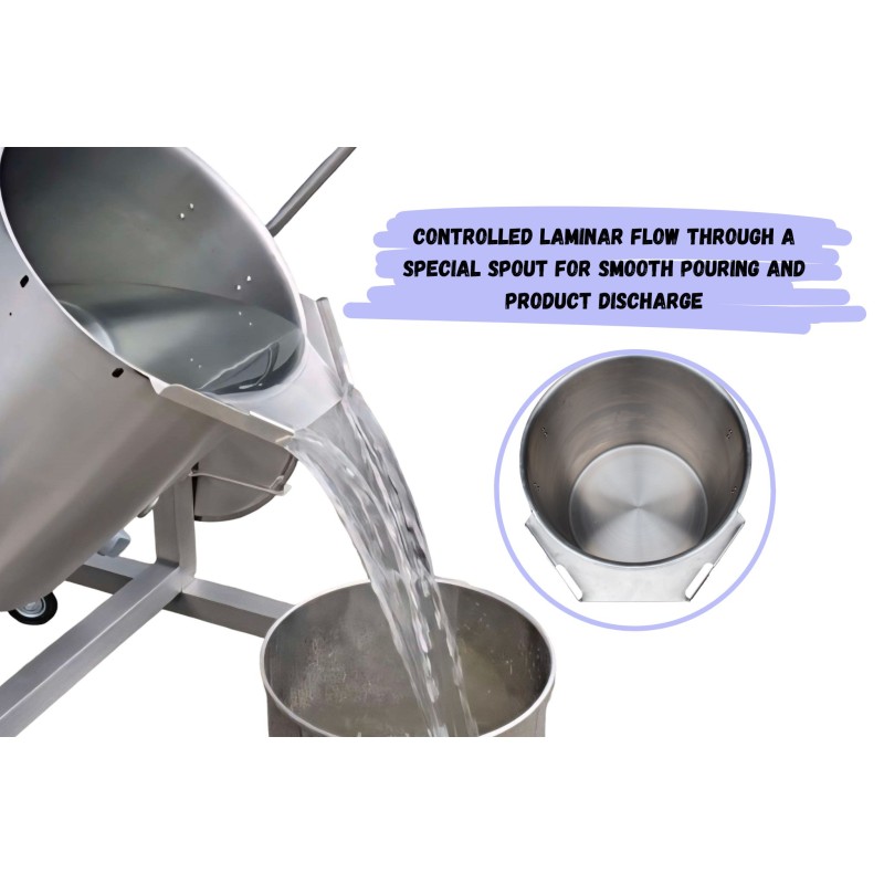 Advantages of the 100L fat melter MAK