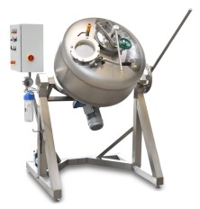 Bidone per rivestimento sotto vuoto da 200 l