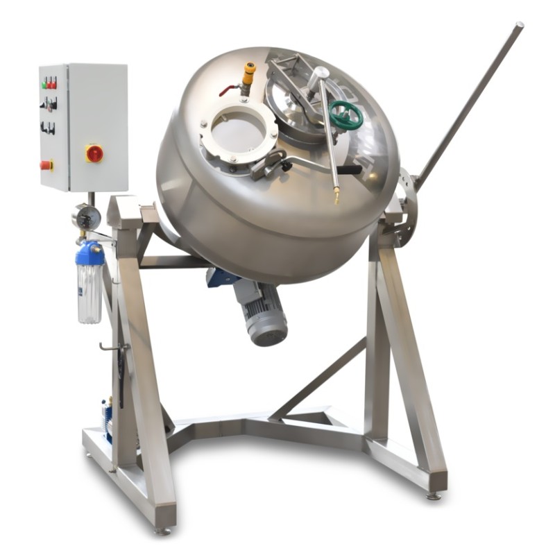 Tambour d'enduction sous vide 200 L