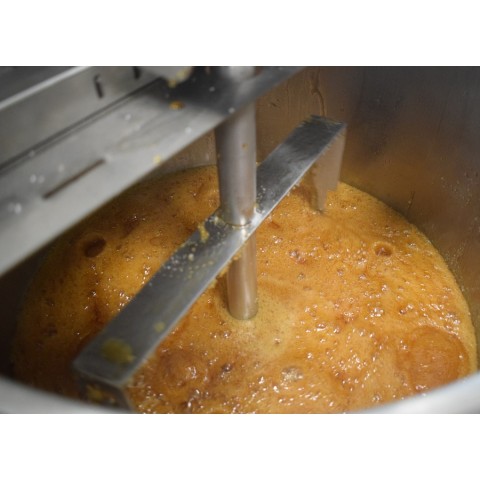 Caramel cooking kettle test