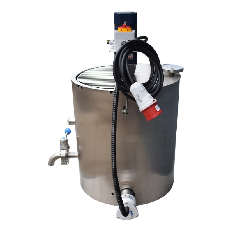 Marmita compacta para pasteurización de lácteos de 50 L