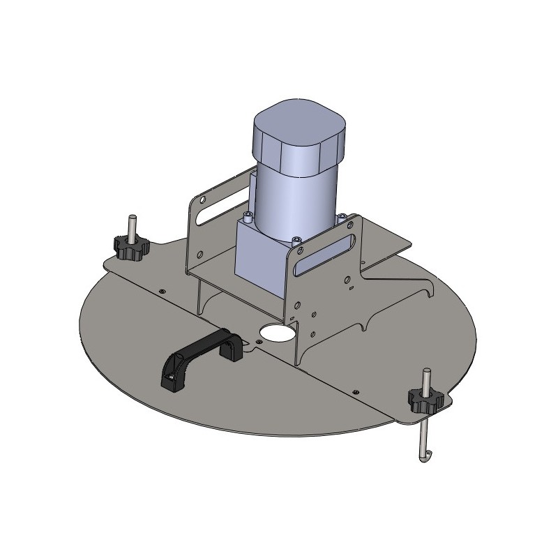 Coperchio miscelatore per caldaie da 50 l 60 W - base