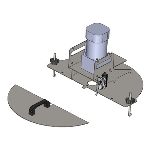 Mengdeksel voor 50L pannen 60W - sensor
