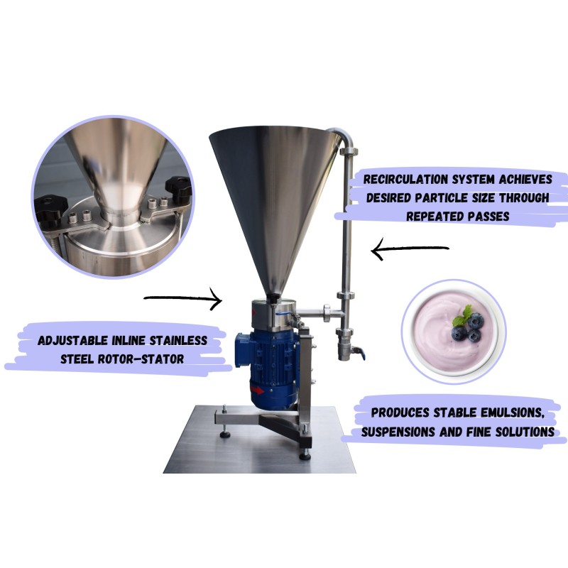 Kontinuierlicher Inline-Homogenisator AHU 10