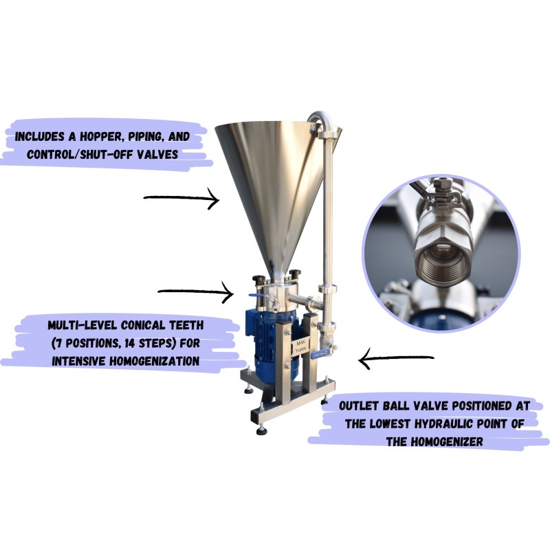 Universal homogenizer AHU 10