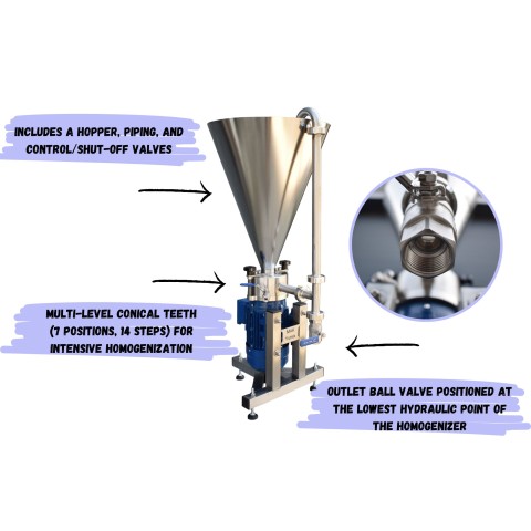 Universal homogenizer AHU 10