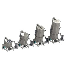 Vacuum evaporation plant...