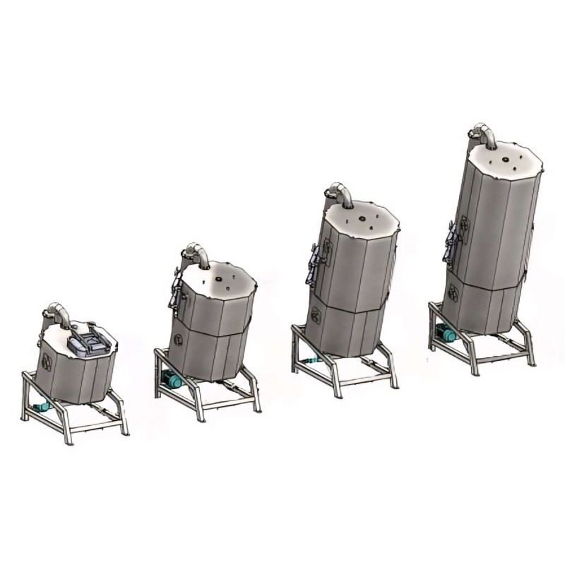 Evaporadores a vácuo de 100 a 1800 L
