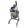 Mezcladora basculante industrial para masa líquida de 50 L