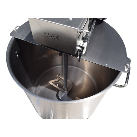 Caramelizador con mezclador automático y raspadores