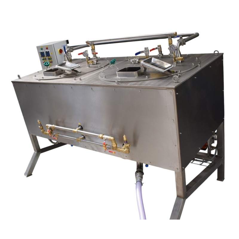 Sistema di lavorazione alimentare sottovuoto doppio VK 300 L