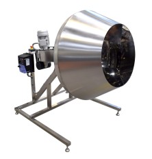 Machine d'assaisonnement à tambour pour frites 100L