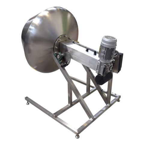 Drum coating and seasoning machine 100L