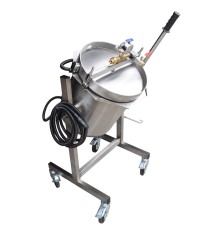 Vacuum mixer 50L for lightweight bulk materials