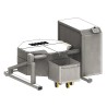 Casserole basculante avec mélangeur 450 L