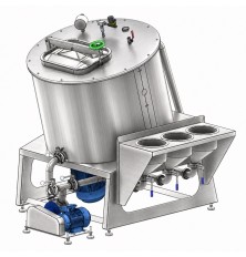 Vacuümmixer/homogenisator Mak Mix 650 L
