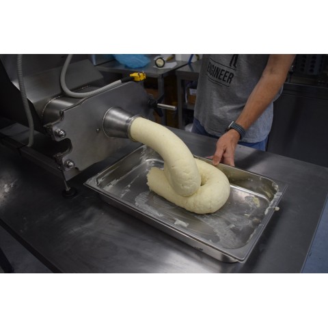 Estrusione di margarina su una pompa industriale per alimenti GM 50
