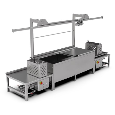 Elektrische Korb-Pasteurisieranlage (400 l)