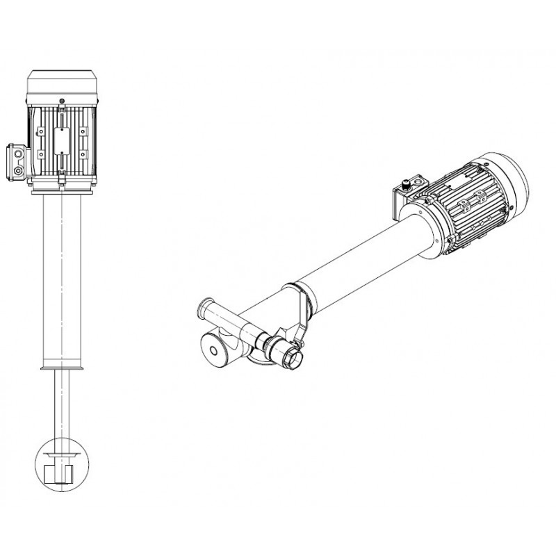 glandless pump