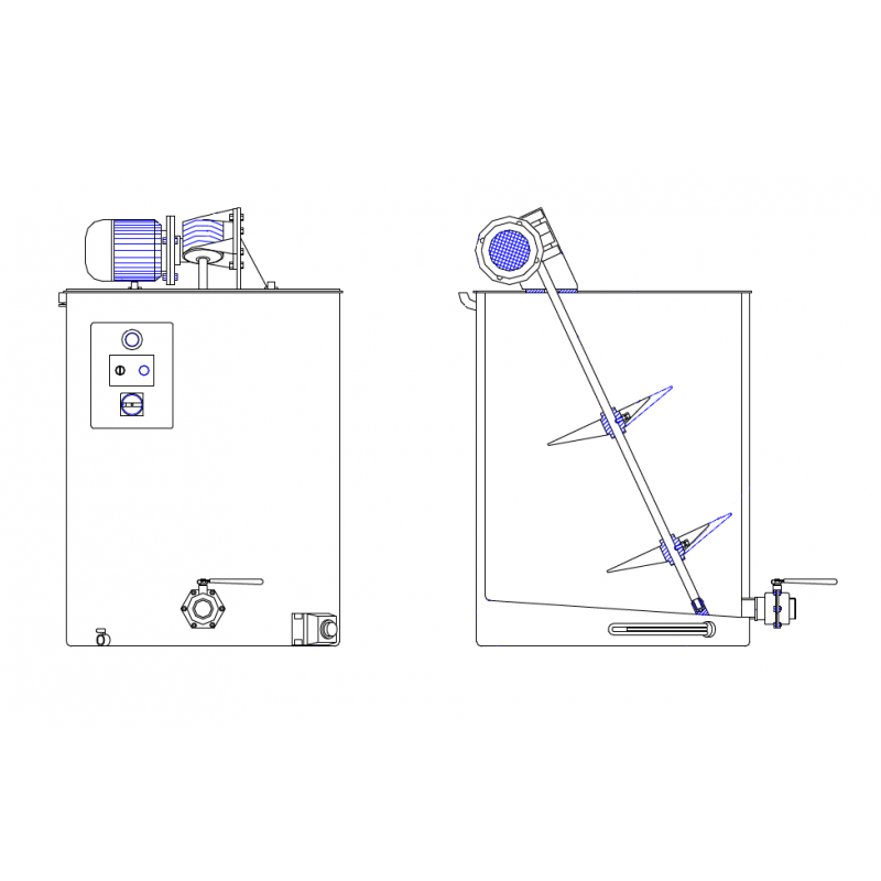 Honigmischer/Homogenisator VPL