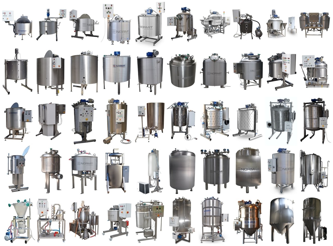 Food processing equipment list extended