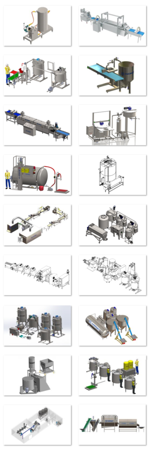 Food production lines list 2