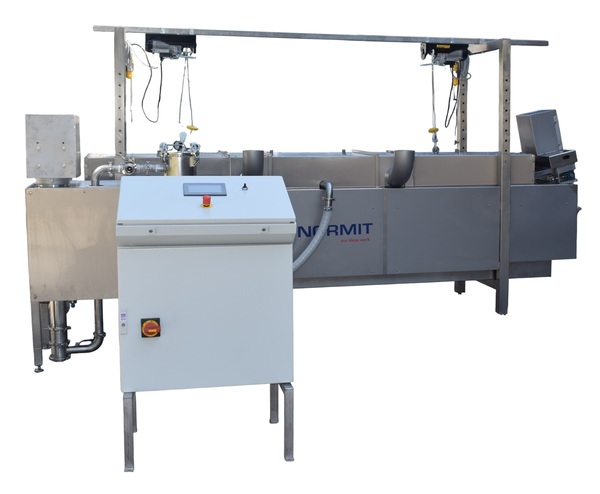 Industrial continuous deep-frying equipment
