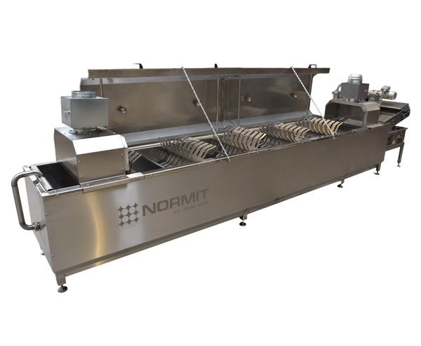Food processing conveyor fryer equipment