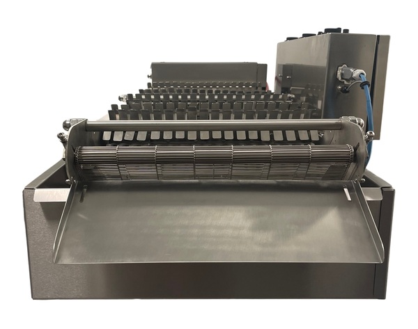 Industrial fryer with product conveyor