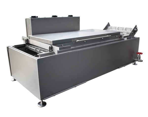 Continuous deep fryer