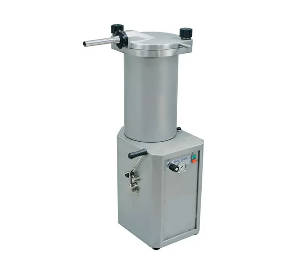hydraulic piston filler for meat filling