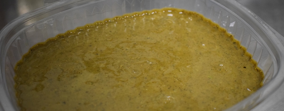 Producing pistachio paste using a colloid mill
